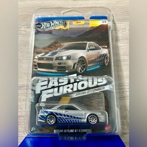 Hot Wheels NISSAN SKYLINE GT-R (BNR34)